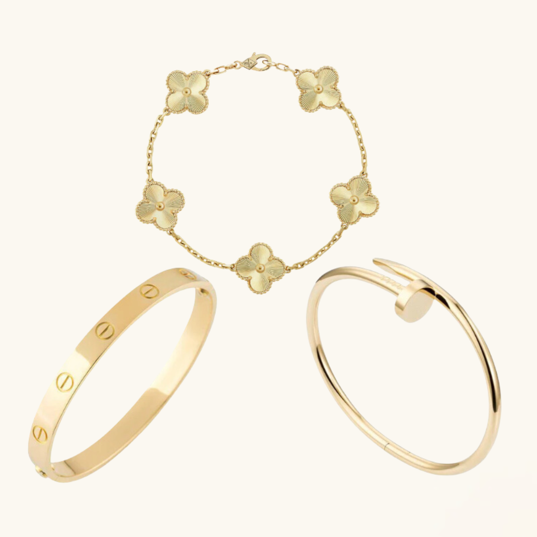 3-piece | Gold Bracelet Set