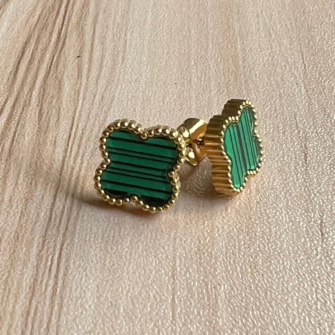 CLOVER | Earrings Green