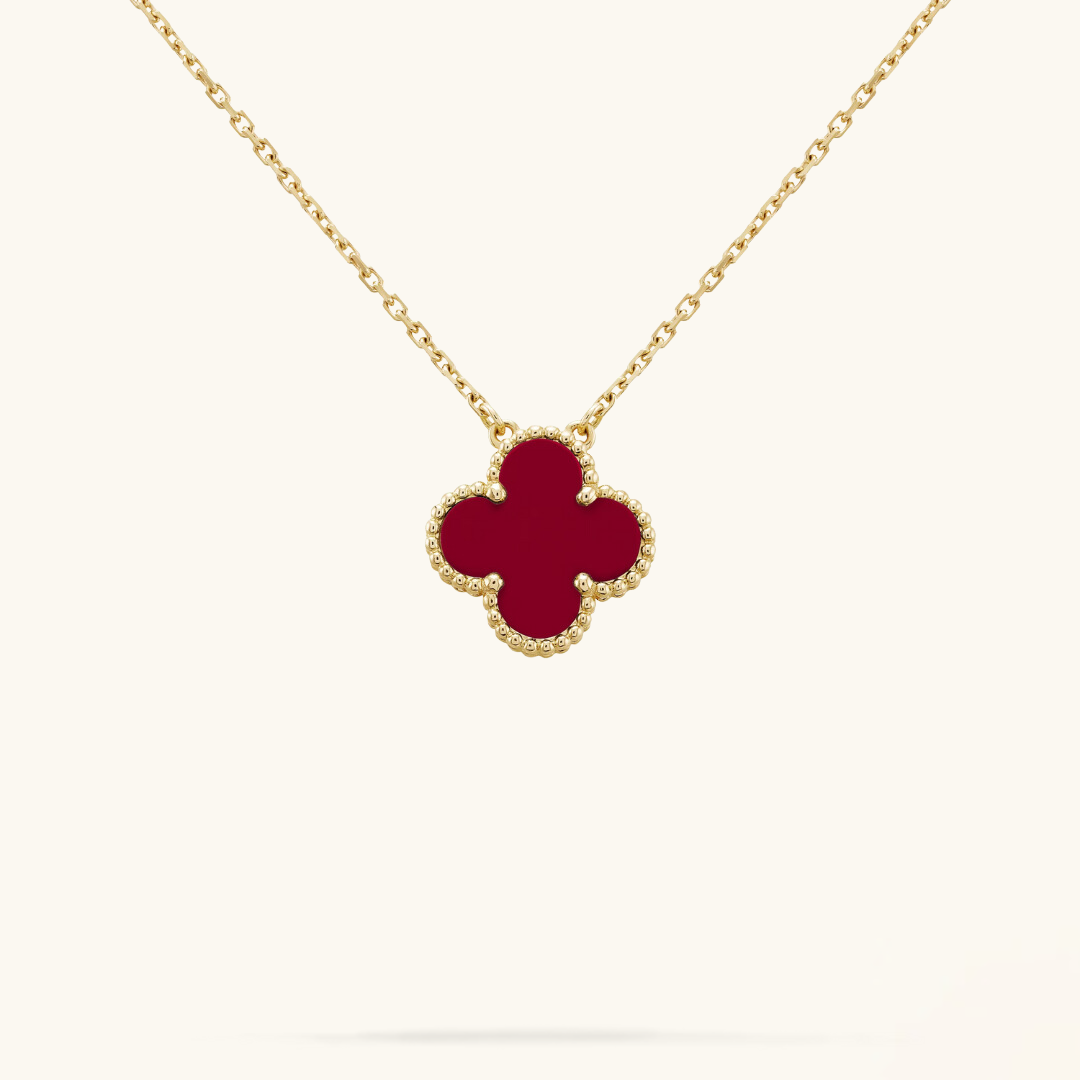 CLOVER | Necklace Red