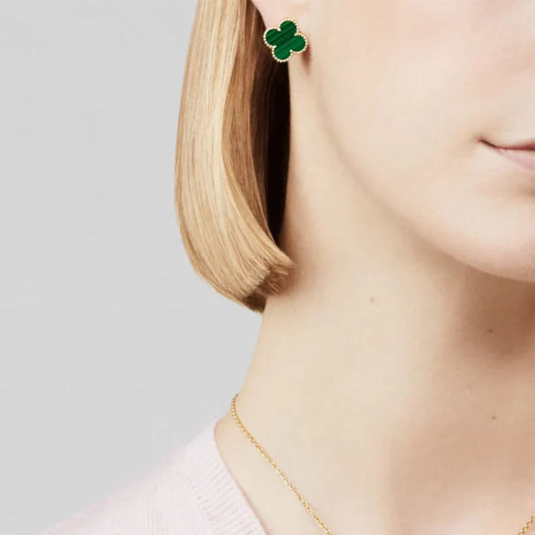 CLOVER | Earrings Green
