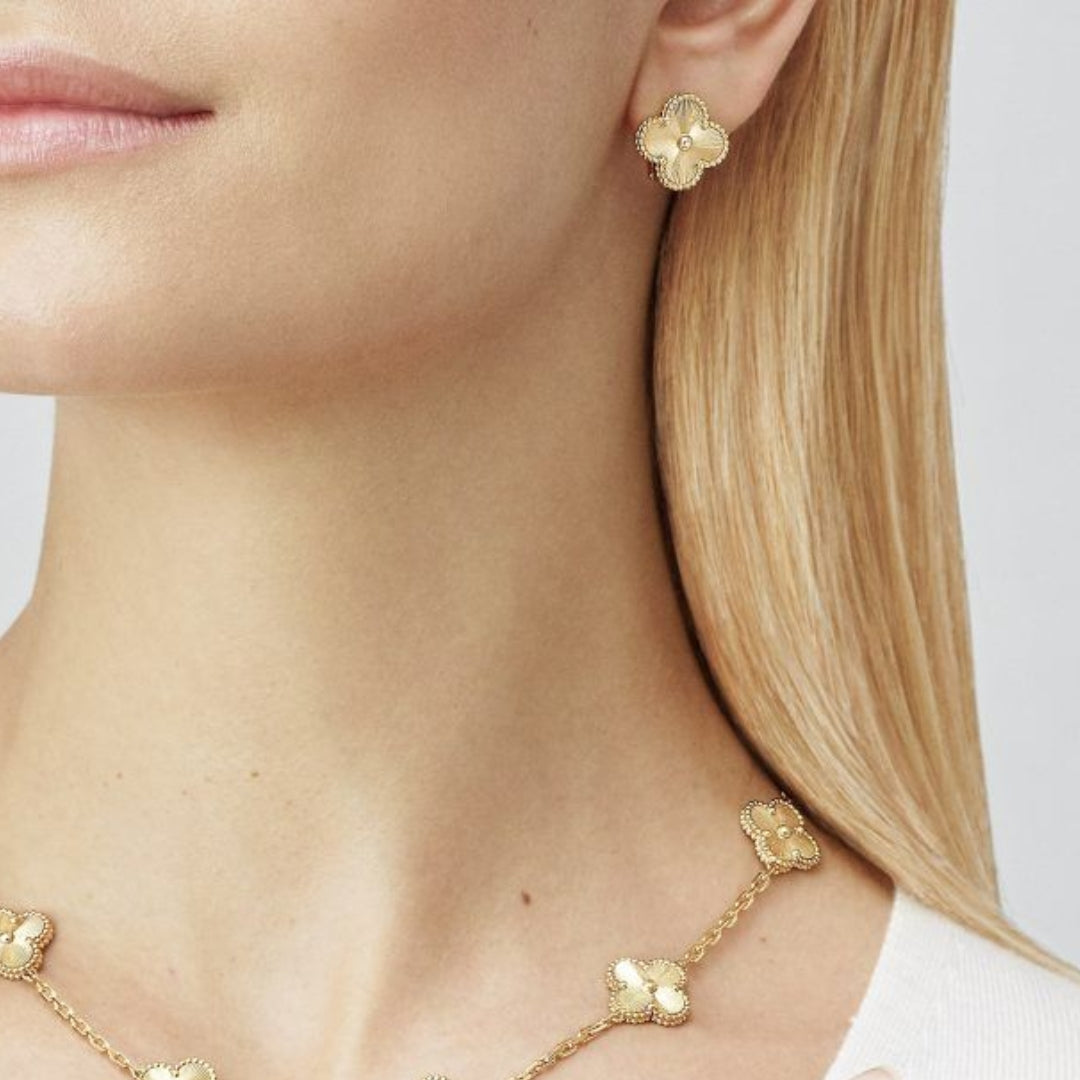CLOVER | Earrings Gold