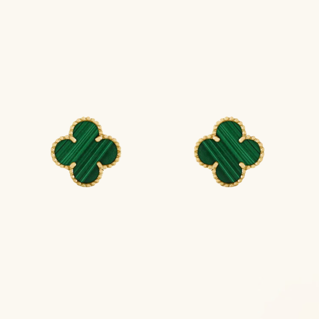 CLOVER | Earrings Green