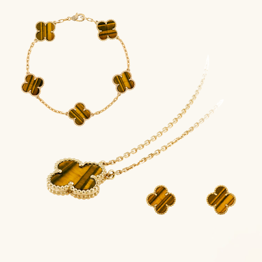 CLOVER | Premium Tiger Jewellery Set