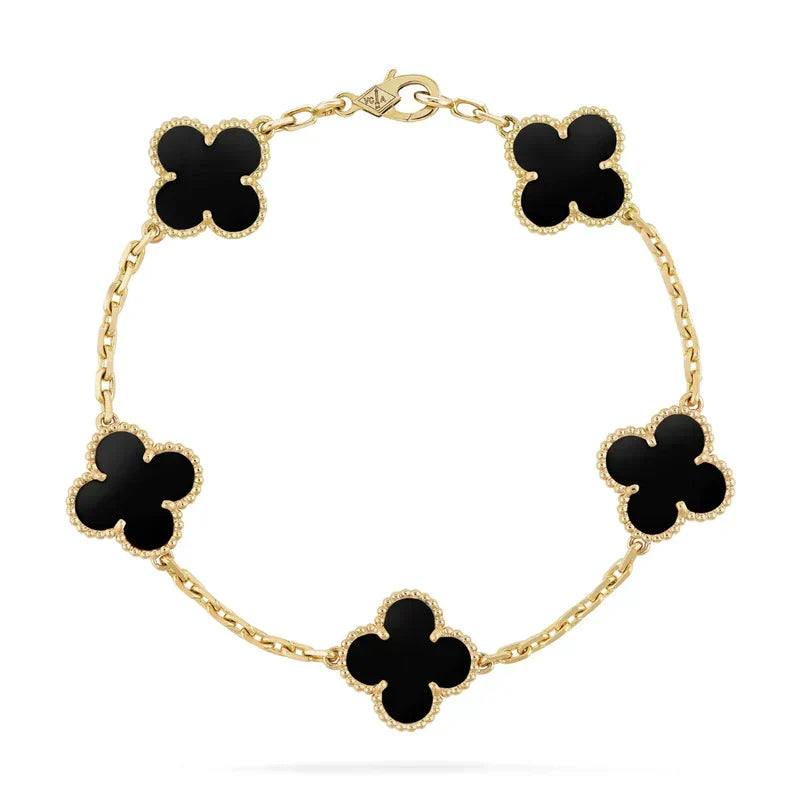 CLOVER | Premium Black Jewellery Set