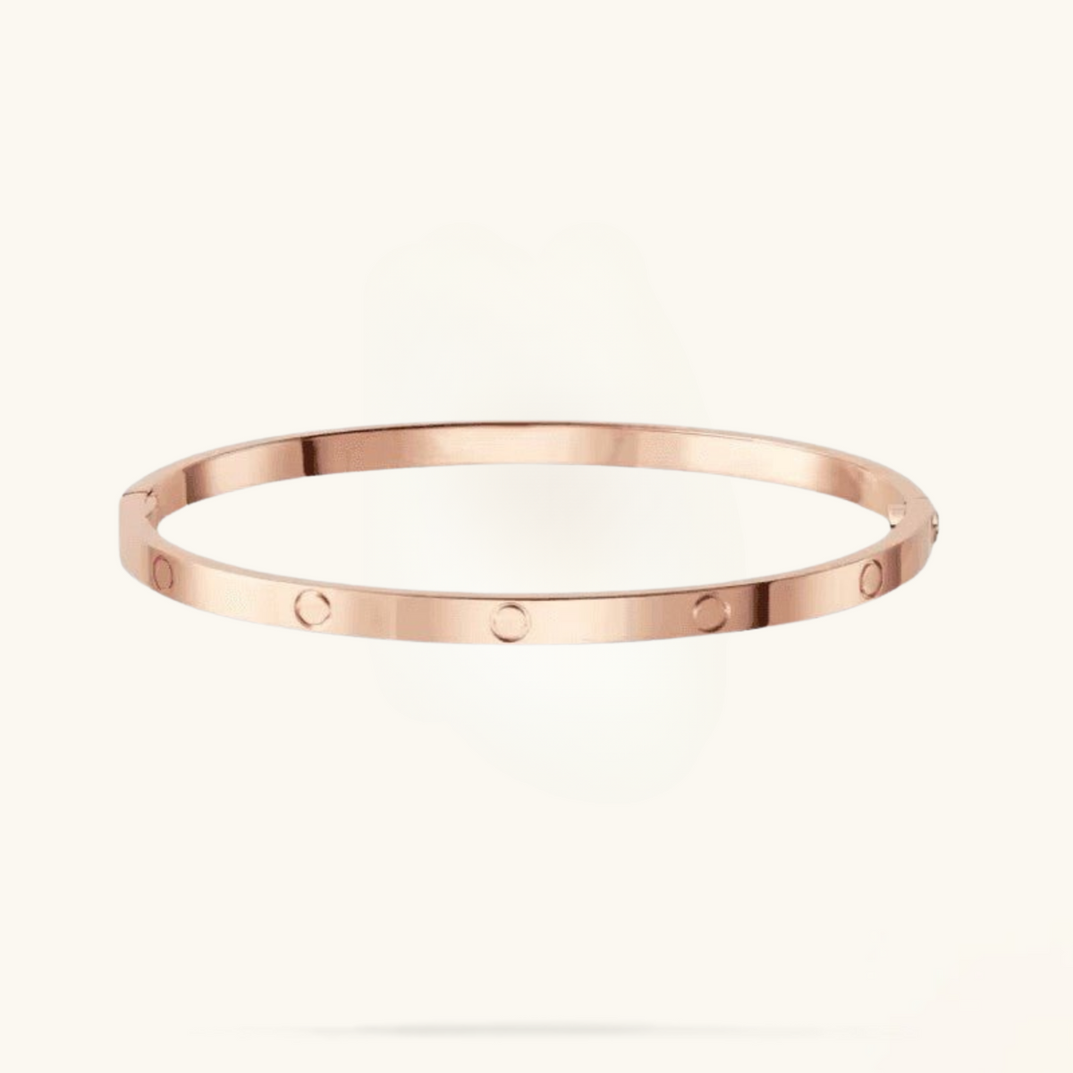 ETERNITY | Rose Gold Slim Bangle
