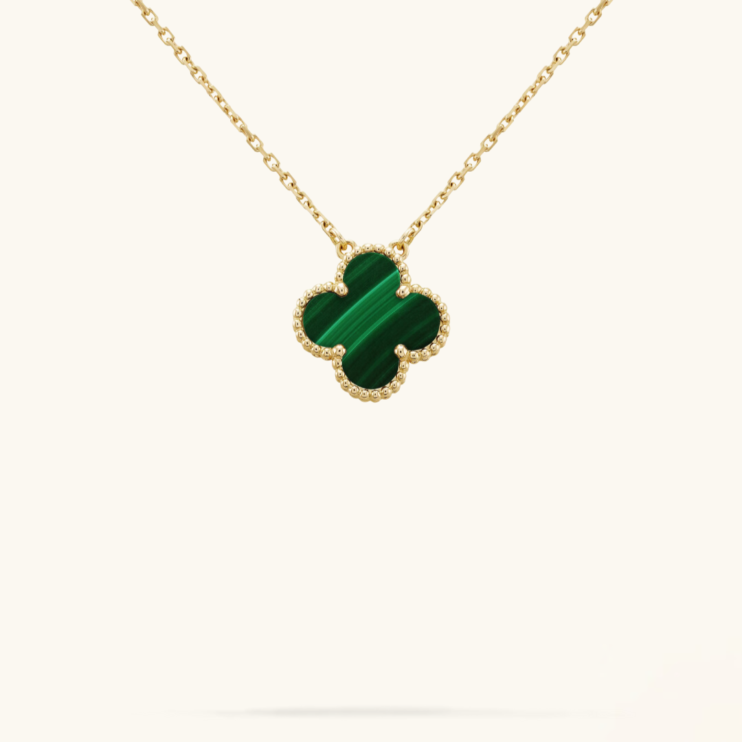 CLOVER | Necklace Green