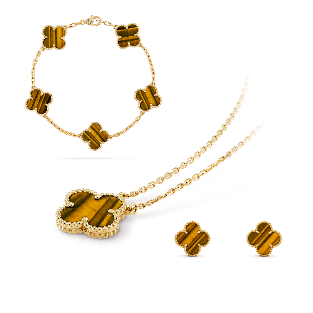 CLOVER | Premium Tiger Jewellery Set
