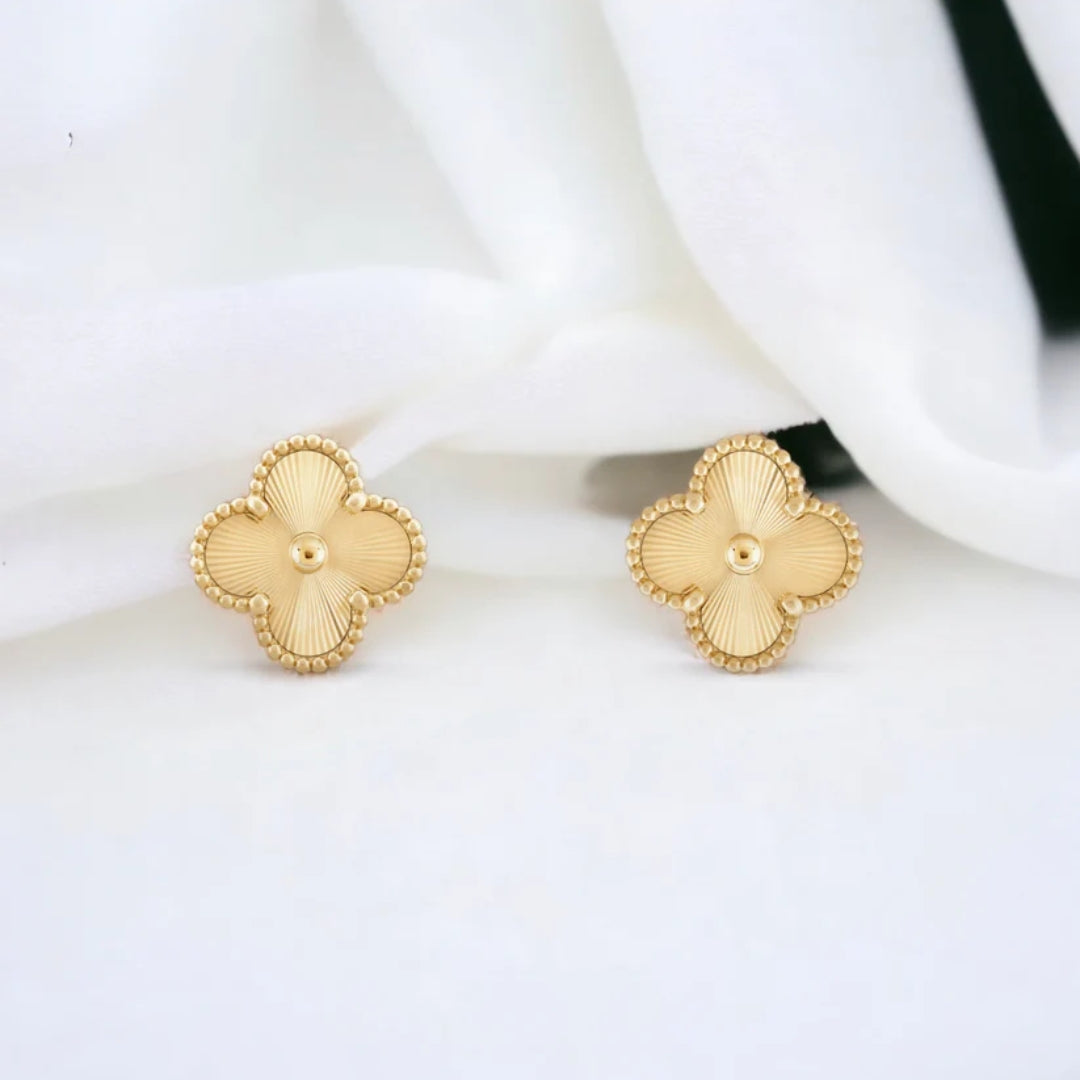 CLOVER | Earrings Gold