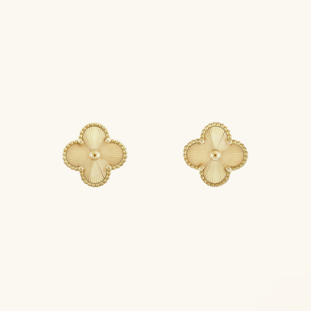CLOVER | Earrings Gold