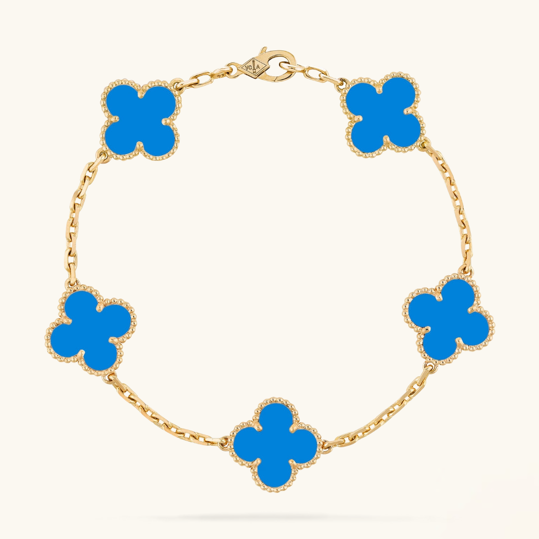 CLOVER | Bracelet Blue
