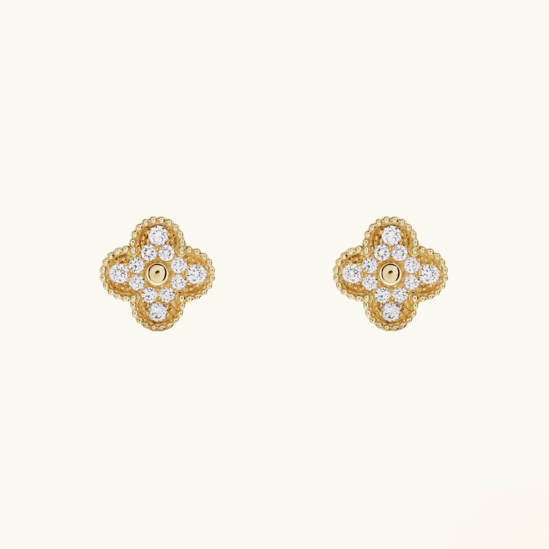 CLOVER | Gold Prestige Earrings