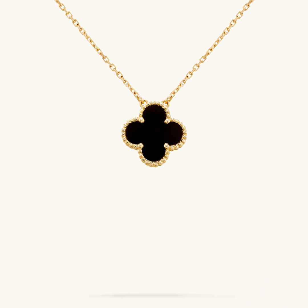 CLOVER | Necklace Black