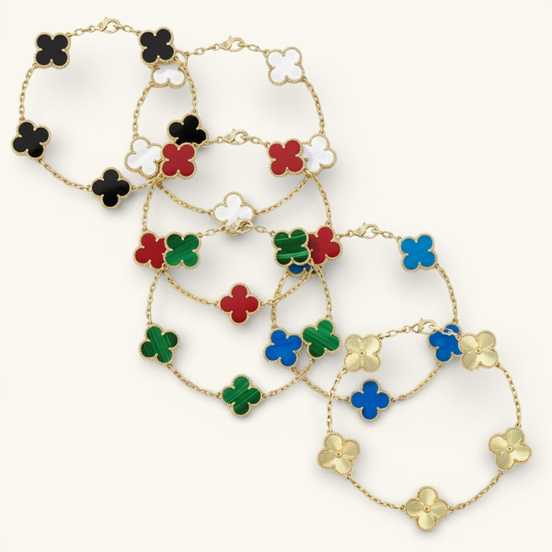CLOVER | Set of 6 Bracelets