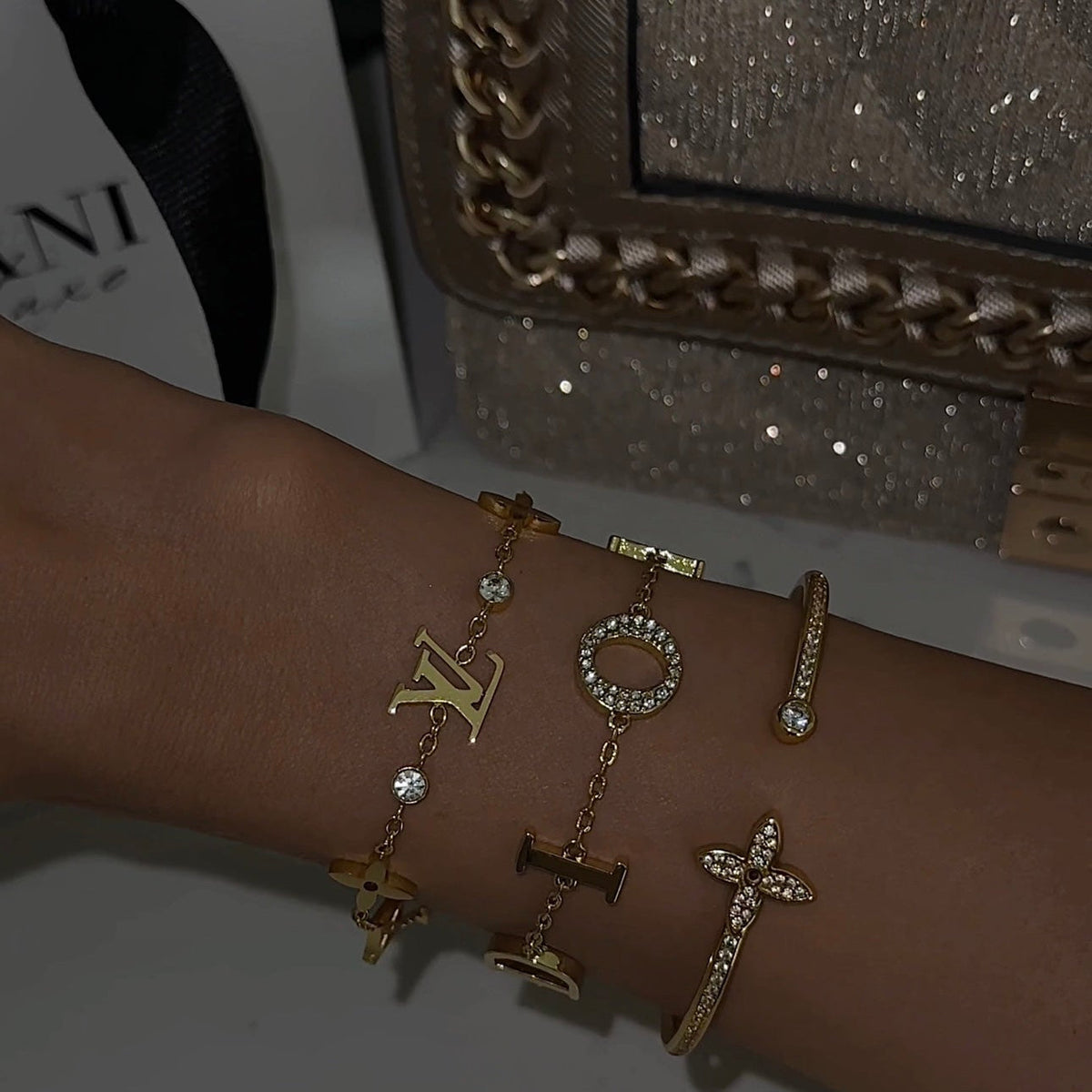 EXCLUSIVE | DR Gold Bracelet