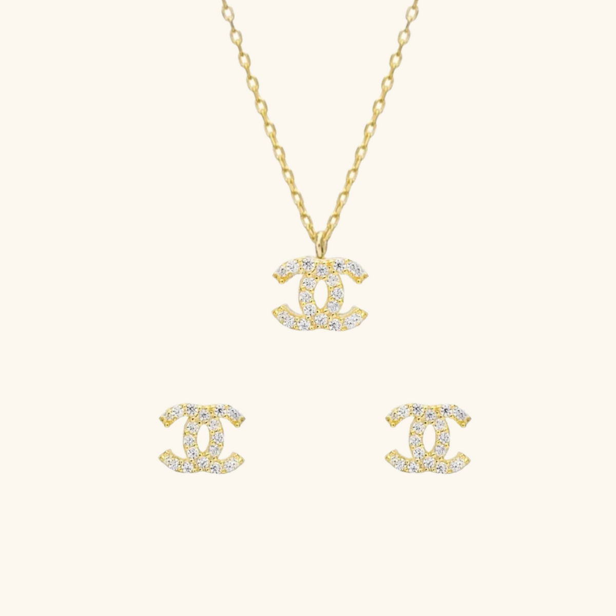 EXCLUSIVE | Leni Gold Jewellery Set