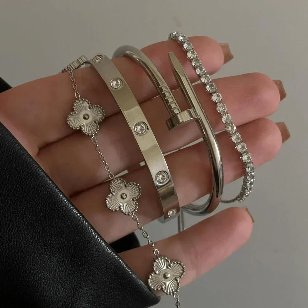 4-piece | Silvio Bracelet Set