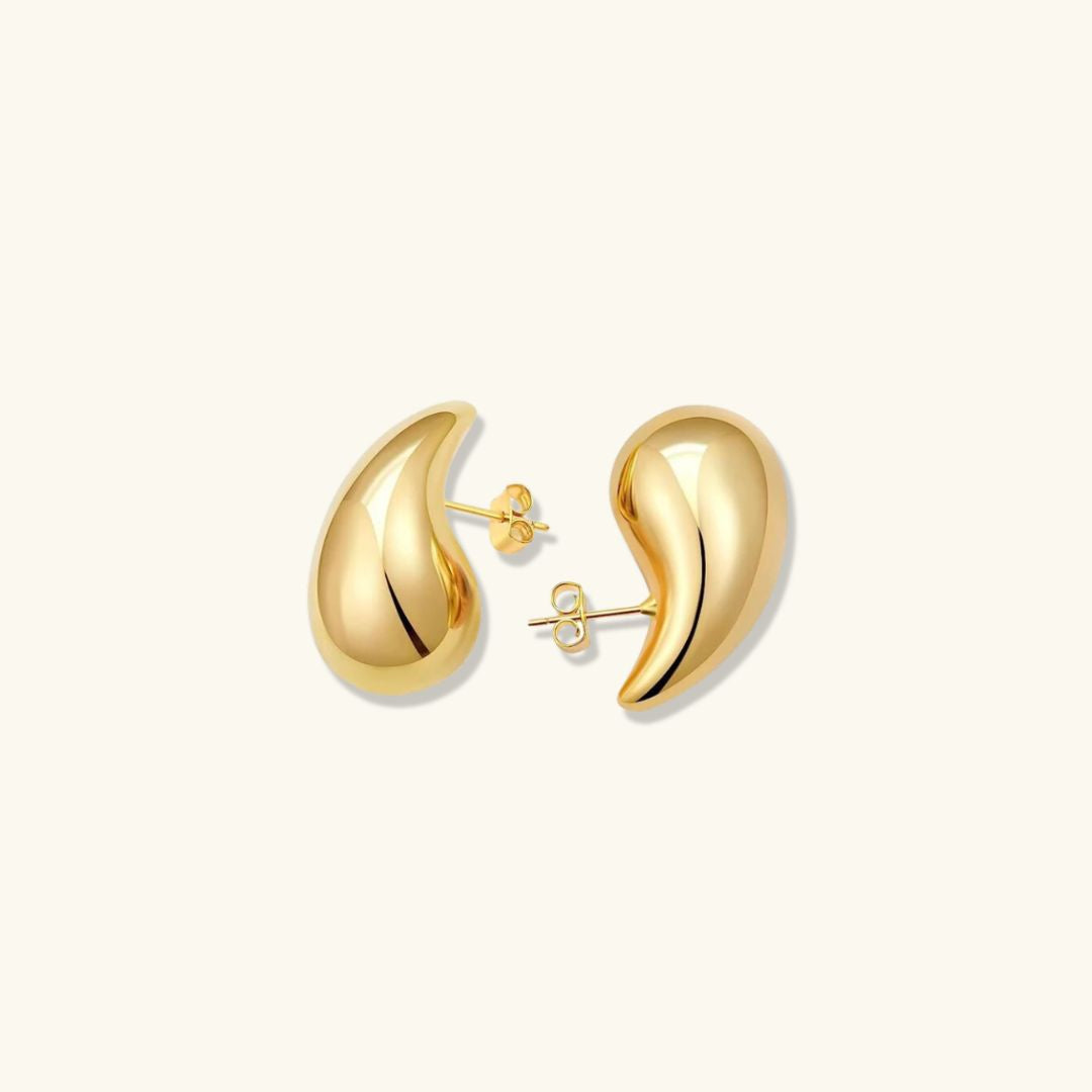 Sandra Teardrop | Earrings Gold